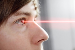 Risiko beim Augen lasern